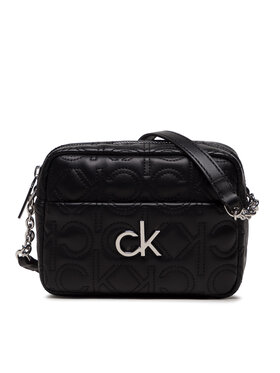 Calvin Klein Calvin Klein Sac à main Re-Lock Camera Bag Quilt K60K608589 Noir