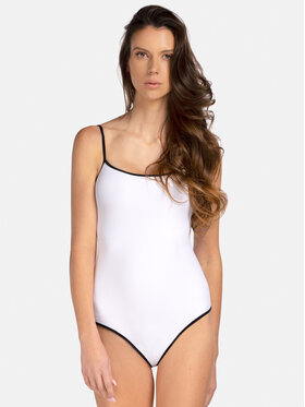 Miss Lou Miss Lou Costume da bagno J-AW1-B Bianco