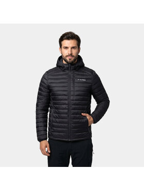 Alpinus Alpinus Kurtka puchowa Kiruna Czarny Regular Fit