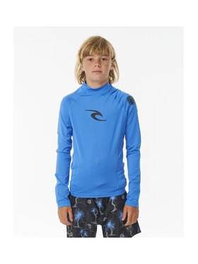 Rip Curl Rip Curl Koszulka do pływania Brand Wave Upf L/S-Boy Niebieski