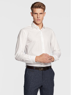 Michael Kors Michael Kors Krekls MD0MD90435 Balts Modern Fit