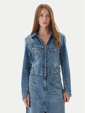 BOSS Джинсова куртка 50542426 Голубий Slim Fit