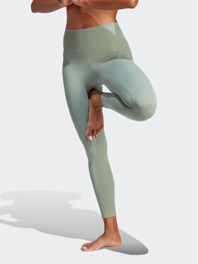 adidas adidas Клин Yoga Studio Luxe 7/8 Leggings HR5414 Зелен