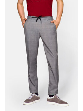 Lancerto Lancerto Spodnie materiałowe Winston Szary Regular Fit