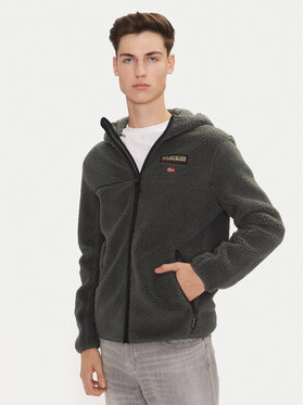 Napapijri Napapijri Fliis T-Tynik NP0A4IA8 Roheline Regular Fit