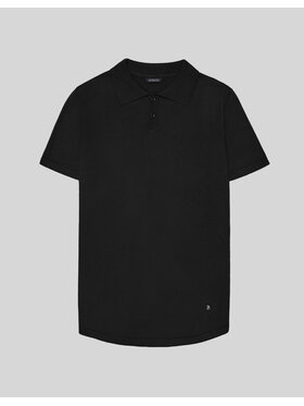 Borgio Borgio Polo dogliani Czarny Slim Fit