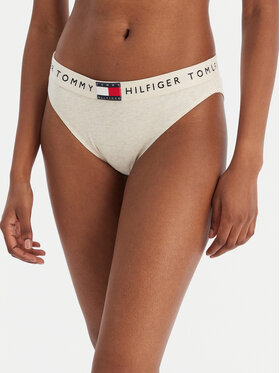Tommy Hilfiger Tommy Hilfiger Klasické kalhotky UW0UW06225 Écru