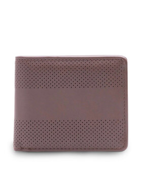 Lanetti Lanetti Majhna moška denarnica 4M1-001-AW23 Rjava