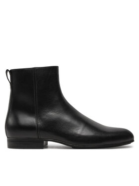 Calvin Klein Calvin Klein Μποτίνια Boot W/ Zip Lth HM0HM01501 Μαύρο