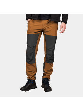 Alpinus Alpinus Spodnie outdoor Dekan Pomarańczowy Regular Fit