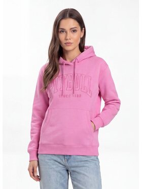 PITBULL PITBULL Bluza NORTON Różowy Regular Fit