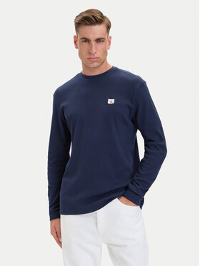 Calvin Klein Jeans Calvin Klein Jeans Longsleeve LV040EM217 Granatowy Regular Fit