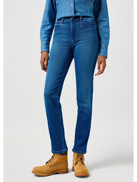 Wrangler Wrangler Jeansy STRAIGHT Niebieski Regular Fit