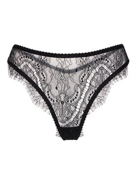 Merci Lingerie Merci Lingerie Figi brazylijskie EBB17OP02 Czarny
