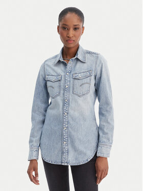 G-Star Raw G-Star Raw Koszula jeansowa D27714-D539 Niebieski Slim Fit