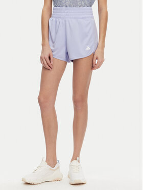 adidas adidas Spordišortsid Pacer Essentials JC9582 Lilla Regular Fit