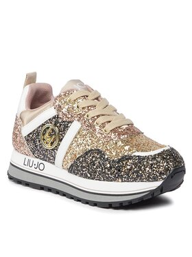 Liu Jo Liu Jo Сникърси Maxi Wonder Glitter 4F3301 TX007 S Златист