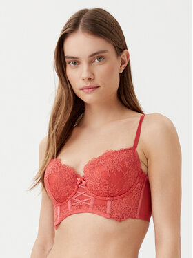 Hunkemöller Hunkemöller Reggiseno Push-up Arabella 206386 Rosso