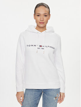 Tommy Hilfiger Tommy Hilfiger Світшот Heritage WW0WW31998 Білий Regular Fit