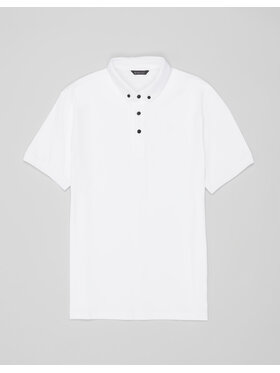 Borgio Borgio Polo matteo Biały Classic Fit