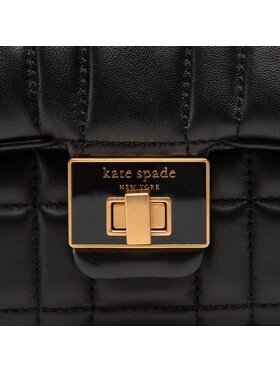 Kate Spade Ročna Torba Evelyn Quilted Leatcher Small S K8932 Črna