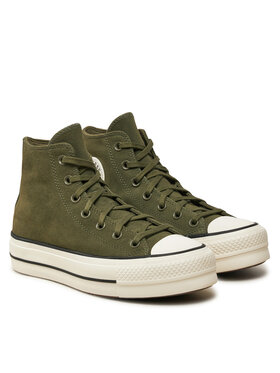 Converse Modne Superge Chuck Taylor All Star Lift Platform A11144C Zelena