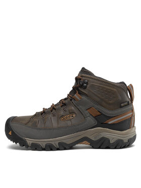 Keen Trekking čevlji Targhee III Mid Wp 1017787 Zelena