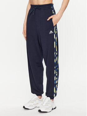 adidas adidas Долнище анцуг IL5863 Син Loose Fit