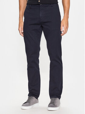 Guess Guess Chinosy M3YB16 WFIN3 Niebieski Slim Fit