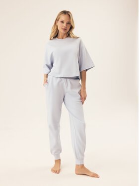 Esotiq Esotiq Dres 43068 Niebieski Regular Fit