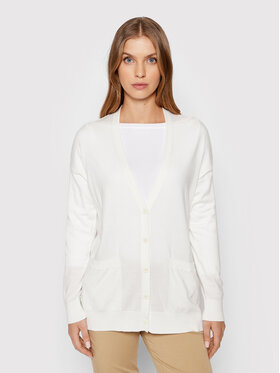 United Colors Of Benetton United Colors Of Benetton Cardigan 102MD600I Blanc Relaxed Fit