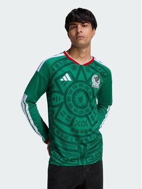 adidas adidas Koszulka techniczna Meksyk Zielony Slim Fit