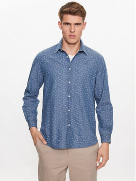 Pepe Jeans Pepe Jeans Koszula Crawston PM308016 Niebieski Slim Fit
