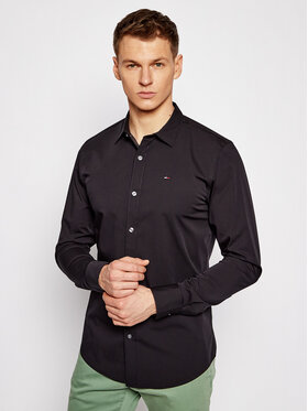 Tommy Jeans Tommy Jeans Särk DM0DM04405 Must Slim Fit