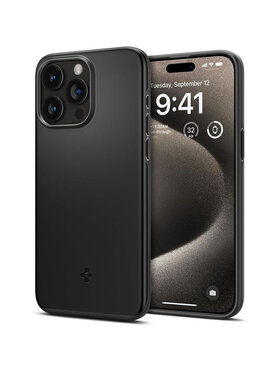 Spigen Spigen Etui na telefon Thin Fit Czarny