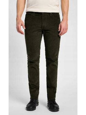 Lee Lee Jeansy Daren Zip Fly Zielony Regular Fit