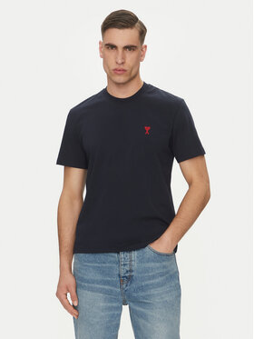 AMI PARIS AMI PARIS Marškinėliai BFUTS035.724 Tamsiai mėlyna Regular Fit