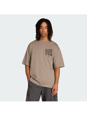 adidas adidas T-Shirt 164394 Brązowy Loose Fit