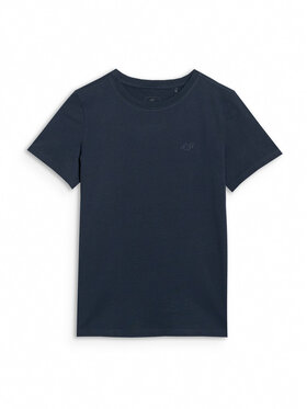 4F 4F T-Shirt NOS Granatowy Oversize