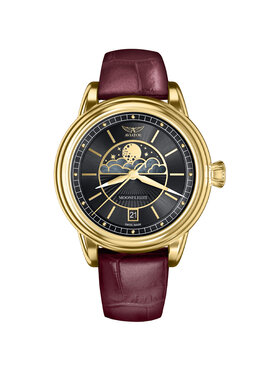 Aviator Aviator Zegarek V.1.33.1.344.4BOR Czerwony