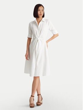 LAUREN RALPH LAUREN Lauren Ralph Lauren Rochie tip cămașă 200831364001 Alb Regular Fit