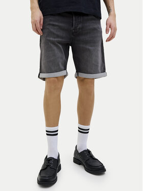 Jack & Jones Jack & Jones Pantaloni scurți de blugi Rick 12269501 Gri Regular Fit
