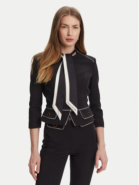 Elisabetta Franchi Elisabetta Franchi Sacou GI-T51-51E2-V560 Negru Regular Fit