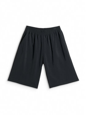 4F 4F Szorty materiałowe OCEANS KEEPERS Czarny Loose Fit
