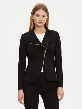Rinascimento Rinascimento Sacou CFC0122737003 Negru Regular Fit