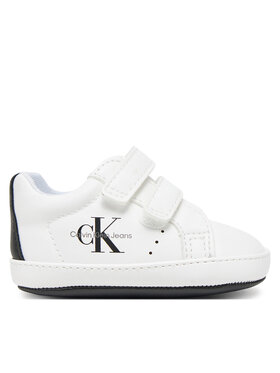 Calvin Klein Jeans Calvin Klein Jeans Сникърси Low Cut Velcro V0B9-82070-1582 Бял