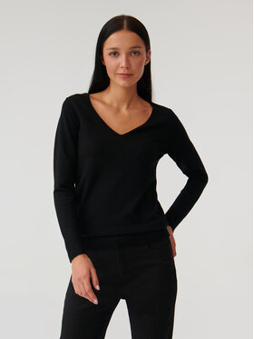 Tatuum Tatuum Pulover Tessa 1 T2316.089 Črna Slim Fit