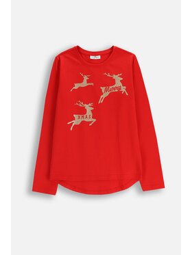 Coccodrillo Coccodrillo T-Shirt ZC5143106MER-009 Červená Regular Fit
