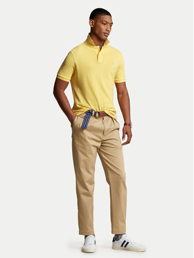 Polo Ralph Lauren Polo Ralph Lauren Polo majica Core Replen 710795080 Rumena Slim Fit