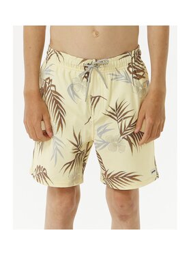 Rip Curl Rip Curl Szorty kąpielowe Surf Revival Floral Volley-Boy Żółty